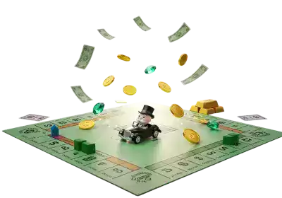 Monopoly board overview
